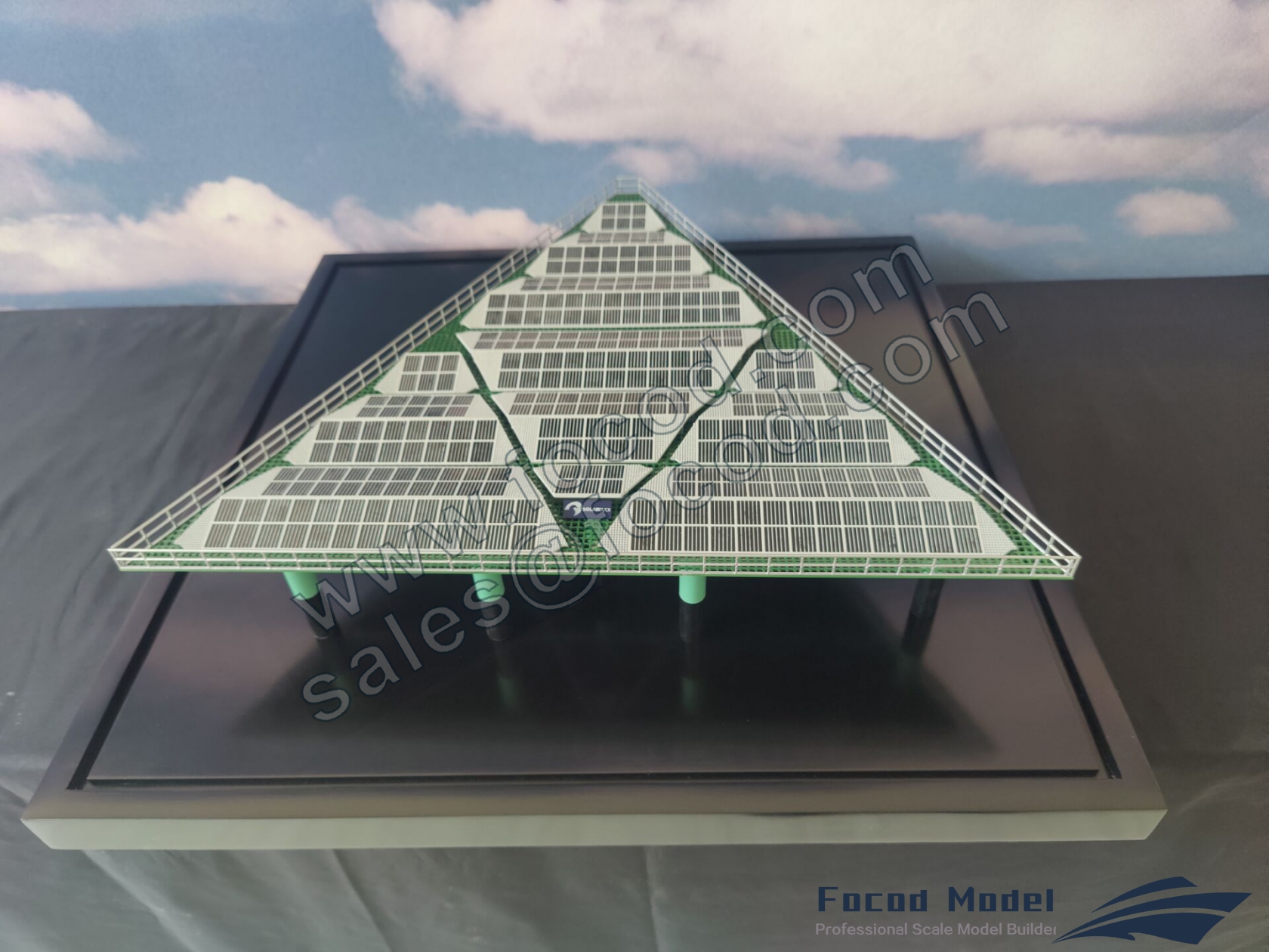 customized model of Offshore Solar plant